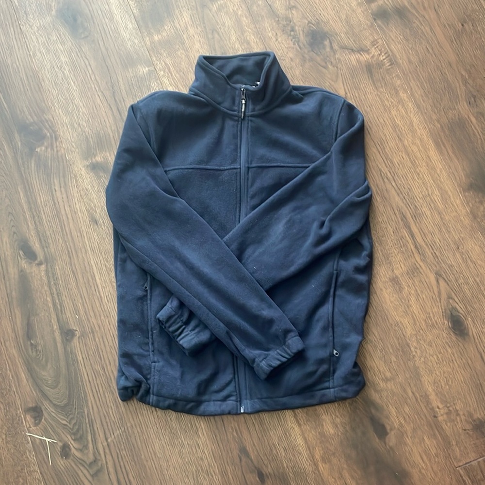 Zip up Swiss alps fleece men’s medium